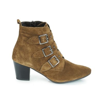 BOTTINES ANDRÉ FEMME TRACY DAIM KHAKI